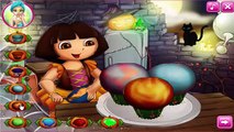 Dora Halloween Cupcakes - dora the explorer - Cartoon Games For Kids