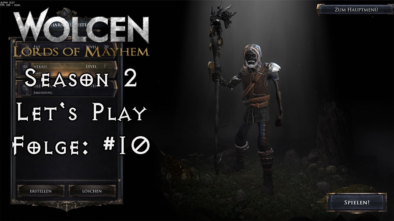 Wolcen: Lords of Mayhem - Let's Play: #10 - Nekromant Leveln Part I - 0.3.7 [GAMEPLAY|GERMAN|HD]