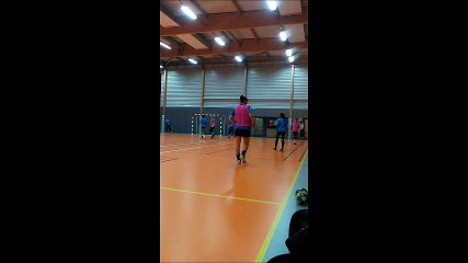 Entrainement n°4 Celles sur Belle LFH salle Omnisport de Champdeniers