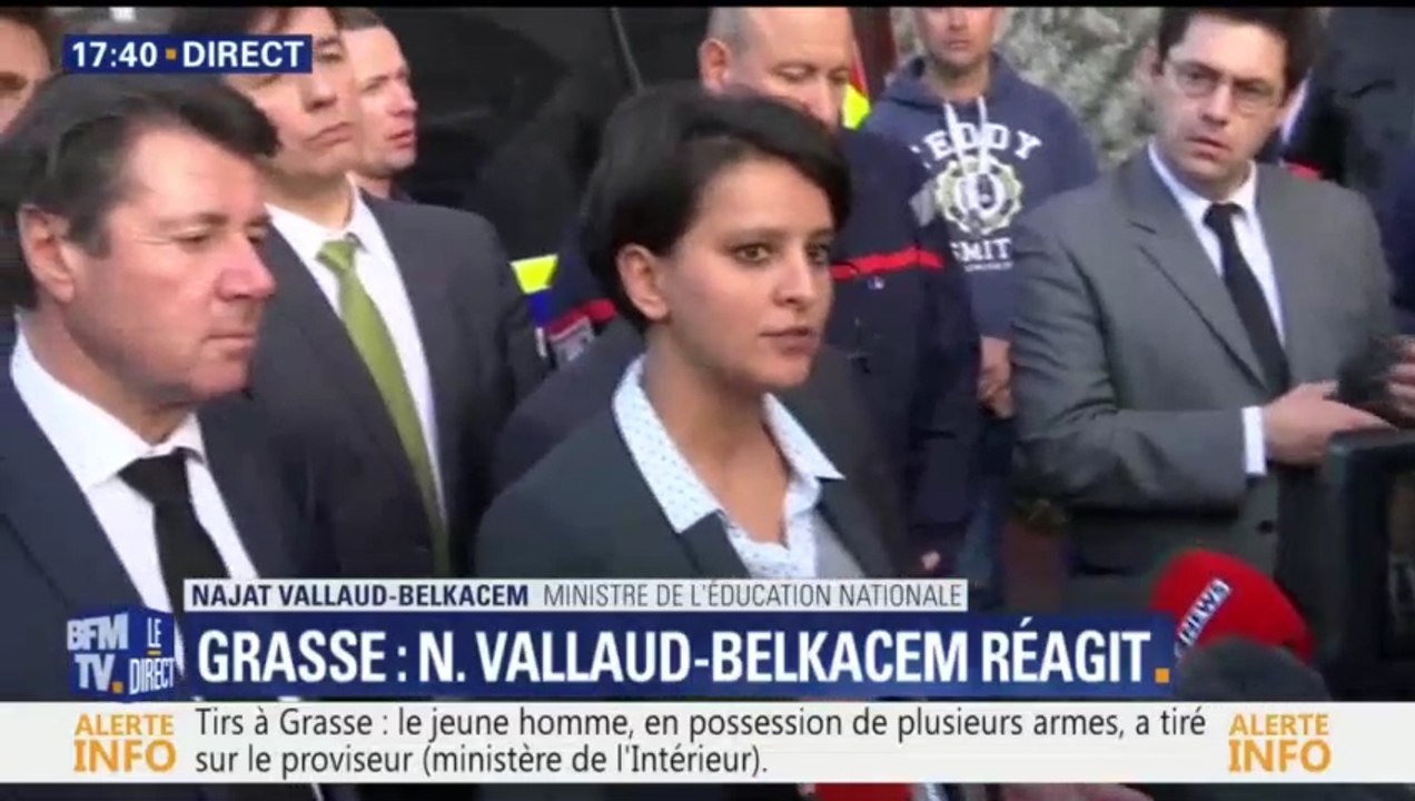 Fusillade de Grasse : je remercie chaleureusement les forces de police, personnels de l'Éducation nationale