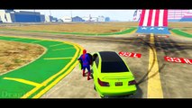 Colors CARS MERCEDES BENZ in Trouble! Nursery Rhymes Colors Spiderman Songs for Children w