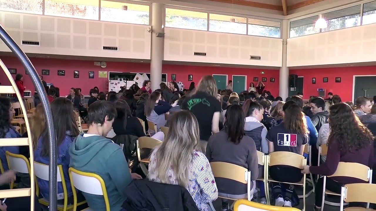 Hautes-Alpes: un moment rare avec J.F Bernardini au lycée agricole de Gap