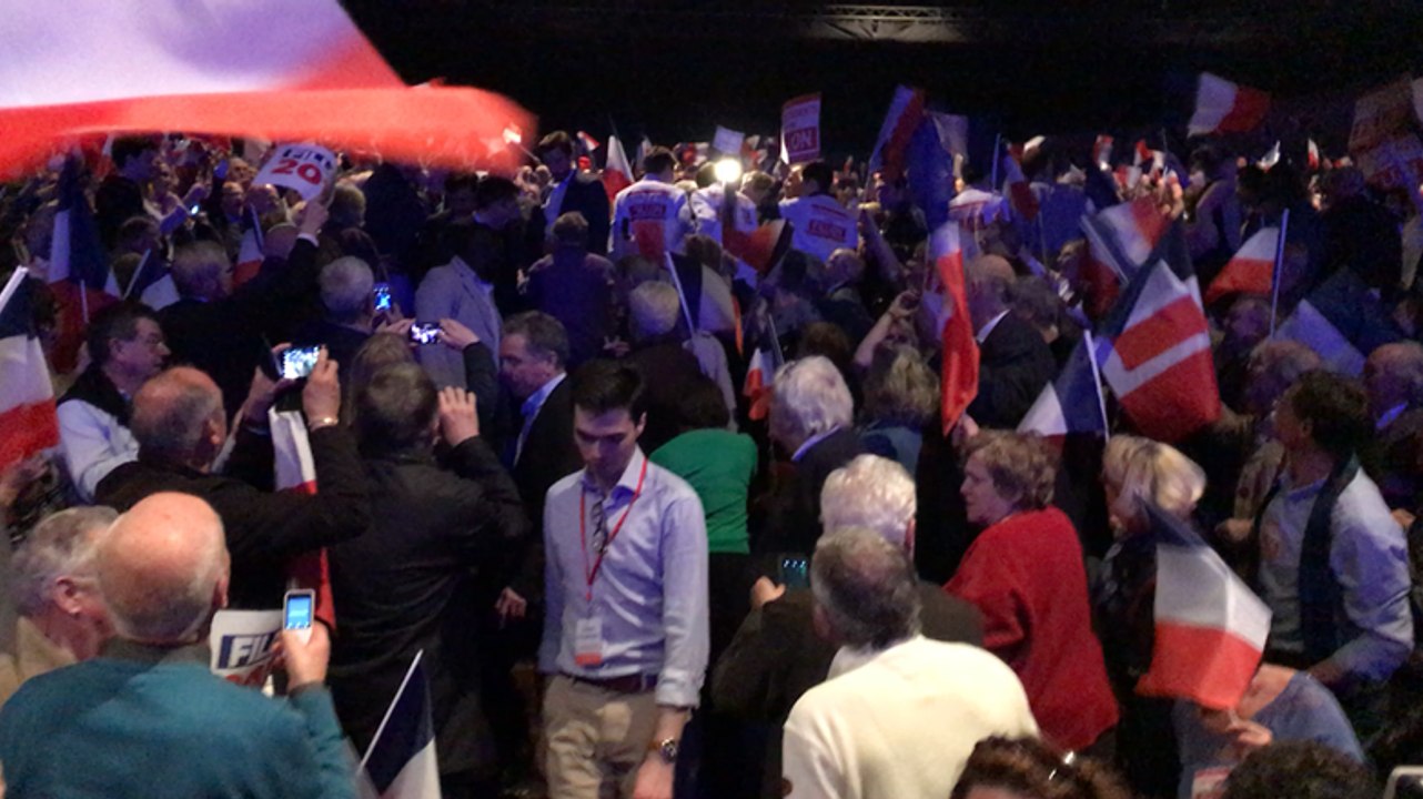 Arrivée François Fillon