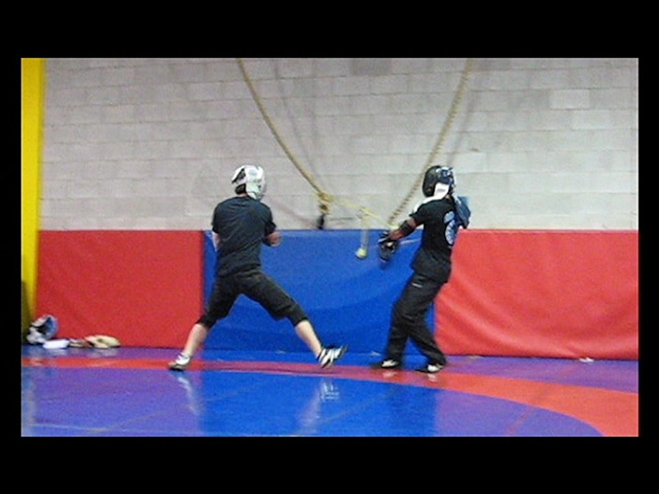 Simon vs Chris - Single Stick - Beat the Crap Out of Cancer II - October 15 - 2011