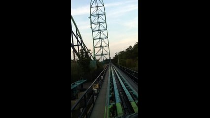 Kingda Ka Front Row six flags