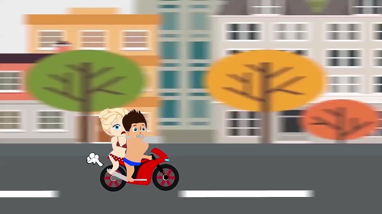 02.Ryder & Spiderman Peeping Frozen Elsa Beautiful Girl no bikini bathing ! Finger Family Song Nursery