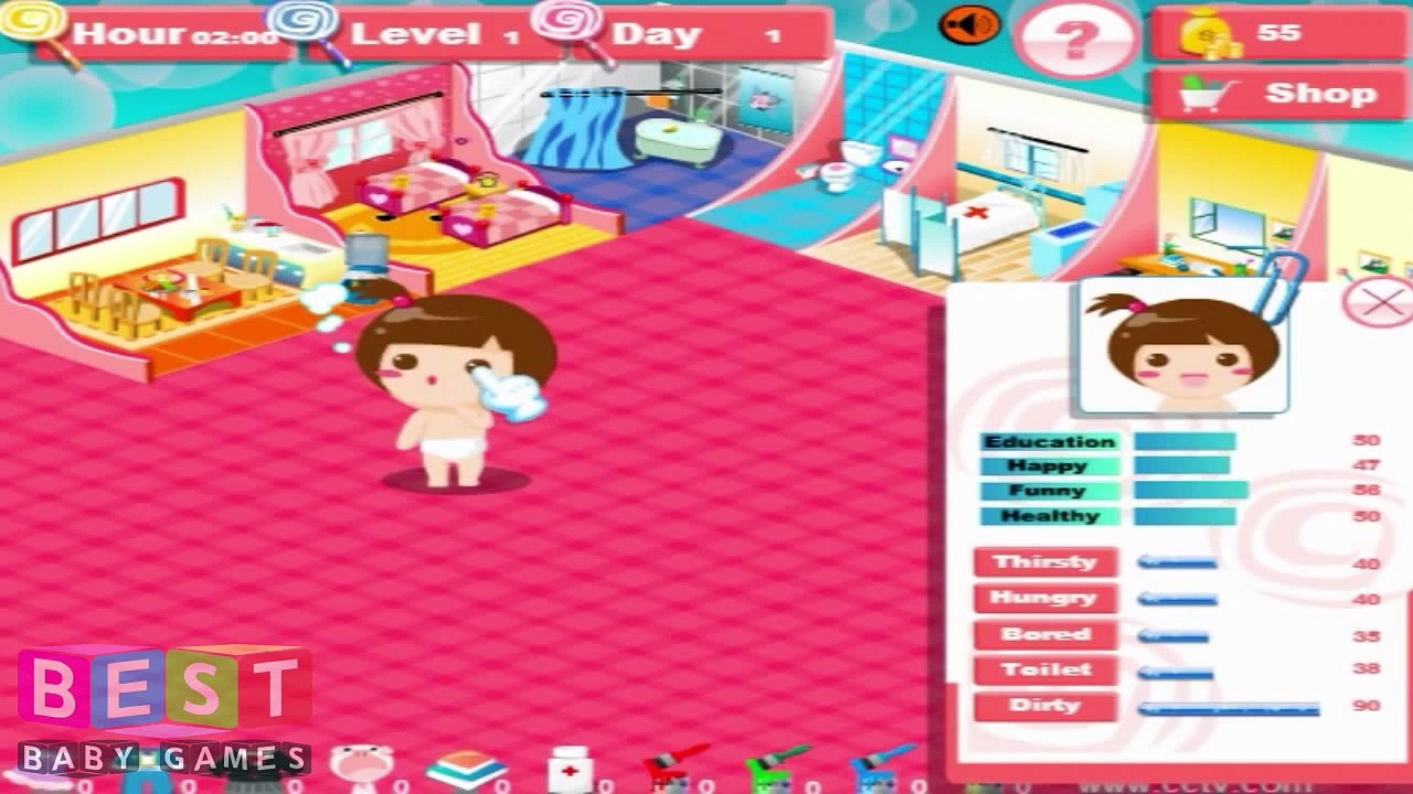 ღ Baby Hazel Newborn Baby - Top Baby Dress Up Game For Kids