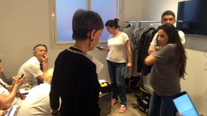 Isabelle galere pendant les repetes de la chorégraphie - #DailyTPMP