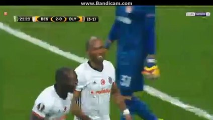 Ryan Babel Goal - Besiktas 1-0 Olympiacos 16-03-2017