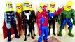 Play doh surprise superhero Hulk, Spiderman, Venom, Iron Spider, Thor, Black Spiderman