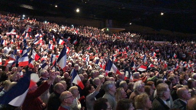 Fin du meeting de François Fillon