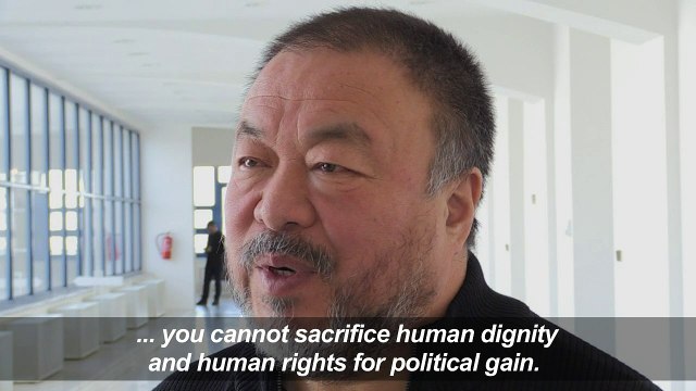 Ai Weiwei slams 'shameful' politicians ignoring refugees