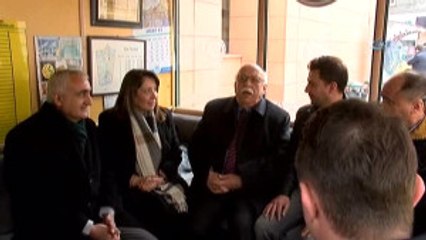 Bakan Avcı Taksi Durağını Ziyaret Etti