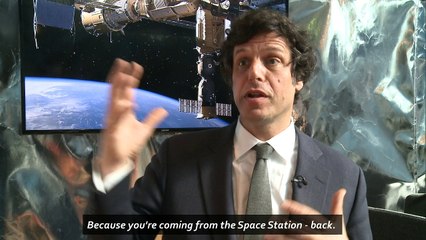 Experiencing Tim Peake's journey from space through VR