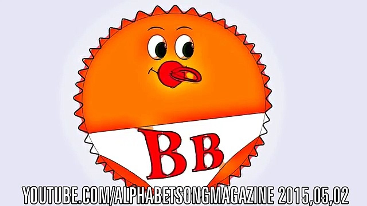 Alphabet Song with Big and Small Letter B to learn ABCs