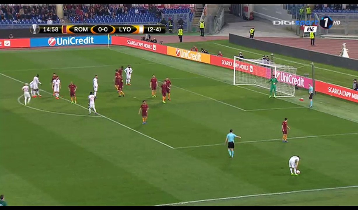 Mouctar Diakhaby Goal HD - AS Roma 0-1 Lyon - 16.03.2017