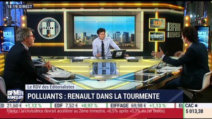 Le Rendez-Vous des Éditorialistes: Renault chute en Bourse après de nouvelles révélations dans le "Dieselgate" - 15/03