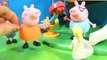 PEPPA PIG Transforms into Disney Princess Frozen Elsa and Maleficent Fun Coloring Videos f