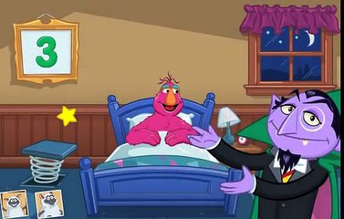 Sesame Street Count Me To Sheep With Count Dracula & Telly Kids Games