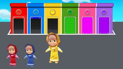 Маша и Медведь Masha and The Bear Learn Colors for Kids Videos Learning Colours For Childr