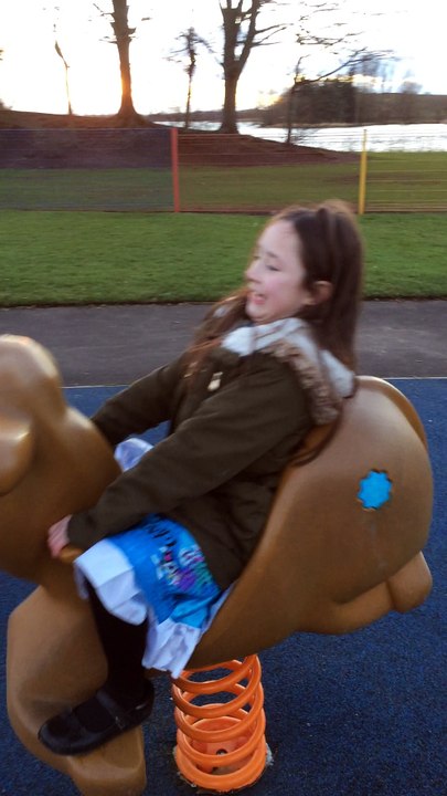 Rhianna At The Forfar Leisure Center Park