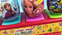 Mickey Mouse Clubhouse Pop Up Pals Toy Surprise Eggs Disney Frozen Minions Barbie Scooby D
