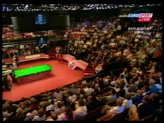 Snooker World Champ 2005 final session opening