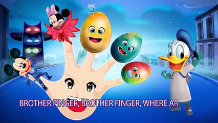 下载视频: Paw Patrol transforms into Minions Finger Family Song | PJ Masks, Mermaid, Mickey Mouse, E