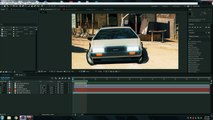 Making car headlights look like their ON in After Effects