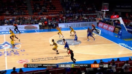 Euroligue - Les deux passes magistrales de Heurtel contre le Maccabi