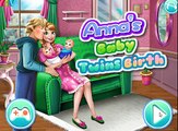Disney Princess Games - Cinderella Gives Birth to Twins - Disney Cartoon Games For Girls A