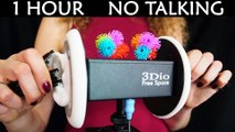 1 Hour No Talking ASMR For Sleep – Ear Cleaning Sounds, Brushes, Bunchems, Mascara Wands