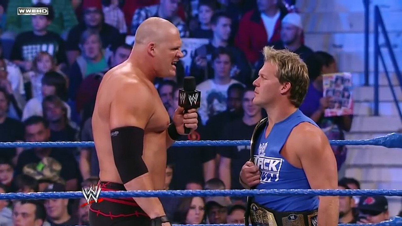 General Manager Theodore Long talks to Chris Jericho and