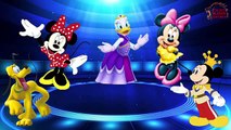 Mickey Mouse Scramble Pizza with Babies Food Full Episodes! Finger Family Song Nursery Rhy