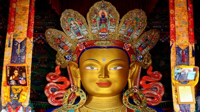 Thikse Monastery - Thiksey, Ladakh, Jammu and Kashmir, India.