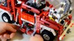 New Super Big Red Lego Fire Truck Engine with Lifting Giant Lego Fire Truck Engine