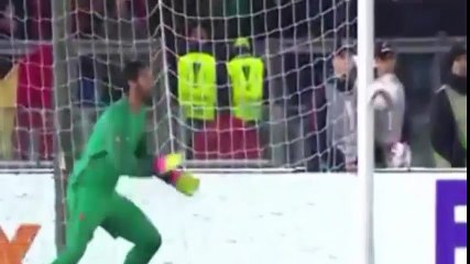 اهداف روما 2-1 ليون في الدوري الاوروبي