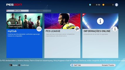 TENTANDO JOGAR PES 17 NO PS4!-Klonadesa-[PT-BR] HD 720p