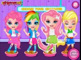 Baby Barbie Little Pony Equestria Girls Applejack, Pinkie Pie, Fluttershy & Rainbow Face P
