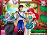 ❤ Disney Mermaid Princess Mistletoe Kiss Ariel And Eric Kissing Hiding From Ursula & Floun