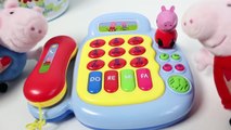 Peppa Pig Musical Phone Toy Piano Teléfono de Peppa Pig Juguetes Peppa Pig Toys Videos