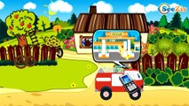 Adventures of Emergency Vehicles - The Fire Truck & The Ambulance. Cartoons for Children about Cars