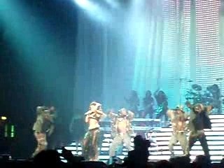 Beyonce concert Baby Boy