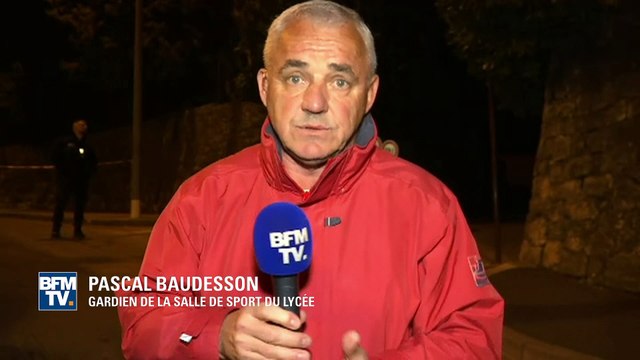 J'ai dialogué avec le tireur , témoigne le gardien de la salle de sport du lycée Tocqueville