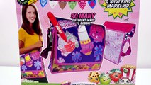 Shopkins Messenger Bag ~ Custom Shopkins Coloring Handbag ~ Strawberry Kiss Dlish Donut