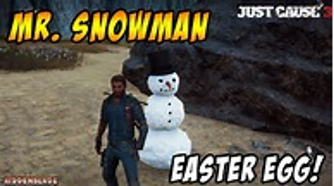 Just Cause 3: Easter Egg  Mr.Snowman (61)