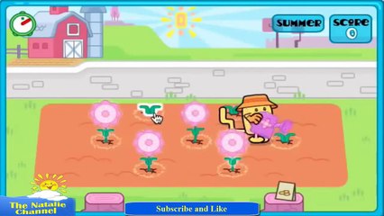 Wow Wow Wubbzy Game Video - Wubbzy Gardening Episode - Preschool Games
