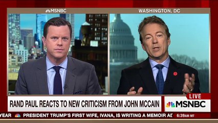 WATCH: Rand Paul totally RIPS McCain for suggesting he works for Putin