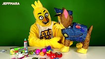GIANT TOY CHICA PLAY DOH KIDS TOYS SURPRISE! FIVE NIGHTS AT FREDDYS FOR CHILDREN