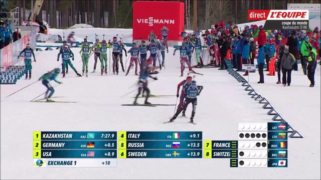 CdM biathlon à Kontiolahti, relais mixte simple, 12 mars 2017